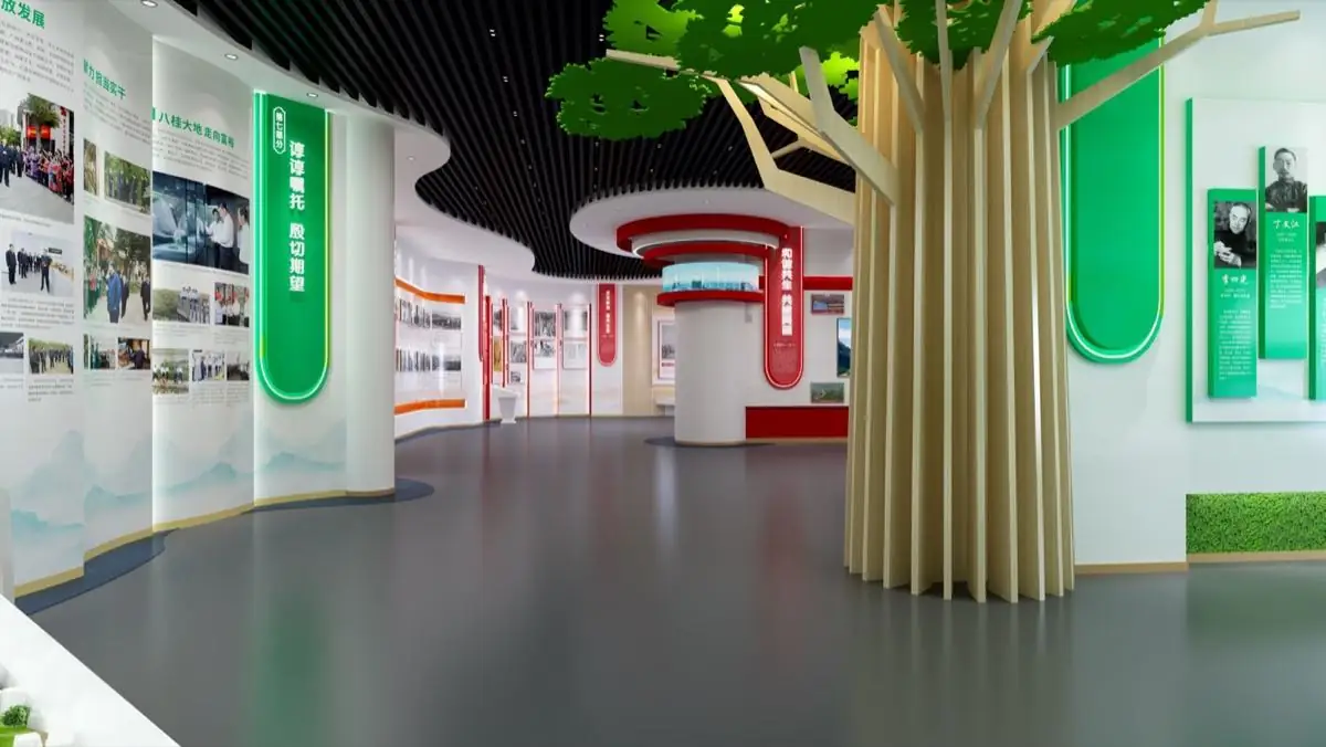 山水与地层线索转化为空间语言，回应自然资源专业特色。